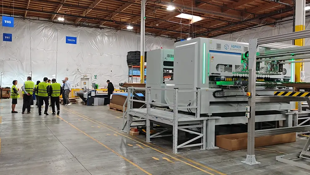 Industrial Custom Packaging Print Facility